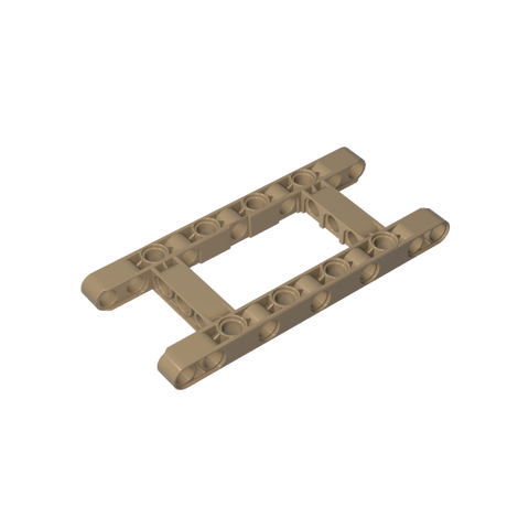 Gobricks,Technic Beam 5 x 11 Open Center Frame Thick,64178