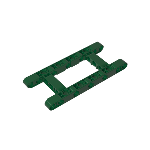 Gobricks,Technic Beam 5 x 11 Open Center Frame Thick,64178