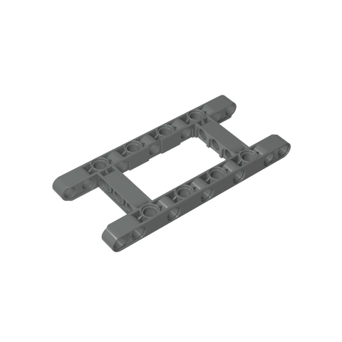 Gobricks,Technic Beam 5 x 11 Open Center Frame Thick,64178