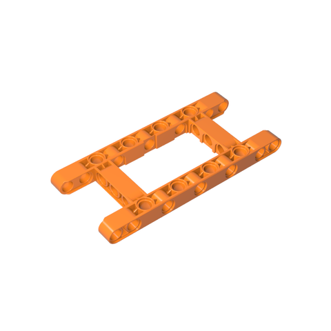 Gobricks,Technic Beam 5 x 11 Open Center Frame Thick,64178