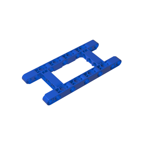 Gobricks,Technic Beam 5 x 11 Open Center Frame Thick,64178