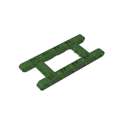 Gobricks,Technic Beam 5 x 11 Open Center Frame Thick,64178