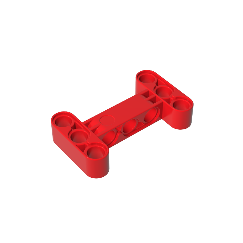 Gobricks,Technic Beam 3 x 5 Thick [90° Offset Centre Beam Holes],14720