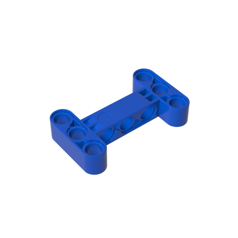 Gobricks,Technic Beam 3 x 5 Thick [90° Offset Centre Beam Holes],14720