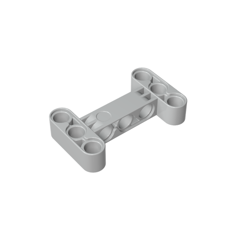 Gobricks,Technic Beam 3 x 5 Thick [90° Offset Centre Beam Holes],14720