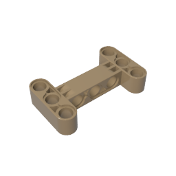 Technic Beam 3 x 5 Thick [90° Offset Centre Beam Holes],14720