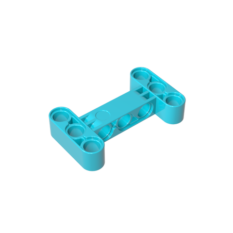 Gobricks,Technic Beam 3 x 5 Thick [90° Offset Centre Beam Holes],14720