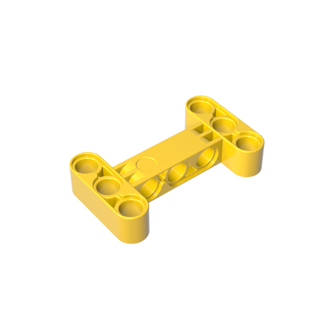 Gobricks,Technic Beam 3 x 5 Thick [90° Offset Centre Beam Holes],14720
