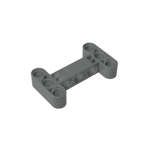 Gobricks,Technic Beam 3 x 5 Thick [90° Offset Centre Beam Holes],14720