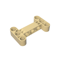 Technic Beam 3 x 5 Thick [90° Offset Centre Beam Holes],14720