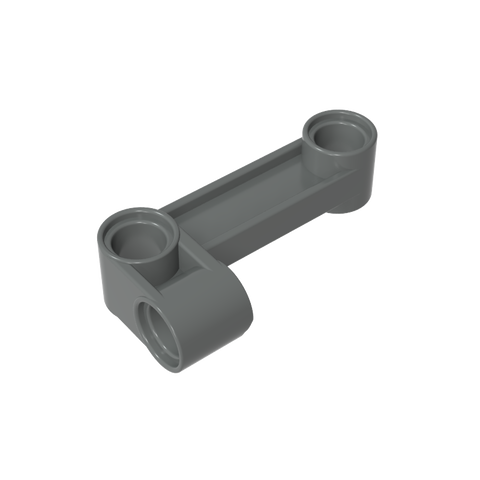 Gobricks,Technic Pin Connector Perpendicular 2 x 4 Bent - Beam with 90 Hole Ø 4.8,11455,29162