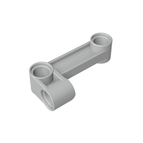 Gobricks,Technic Pin Connector Perpendicular 2 x 4 Bent - Beam with 90 Hole Ø 4.8,11455,29162