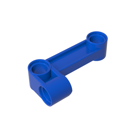 Gobricks,Technic Pin Connector Perpendicular 2 x 4 Bent - Beam with 90 Hole Ø 4.8,11455,29162