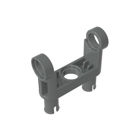 Gobricks,Technic Pin Connector Toggle Joint Smooth Double with 2 Pins,48496,18171