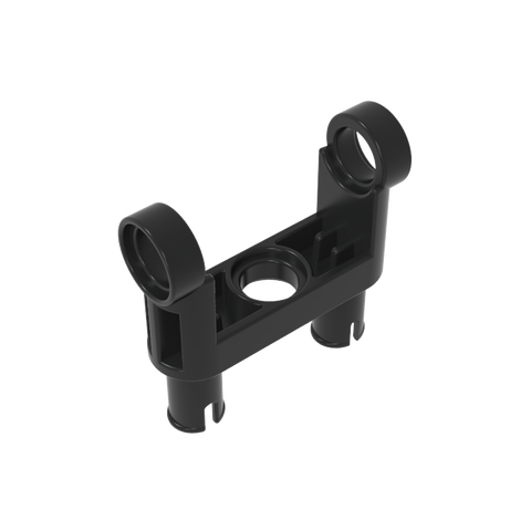 Gobricks,Technic Pin Connector Toggle Joint Smooth Double with 2 Pins,48496,18171