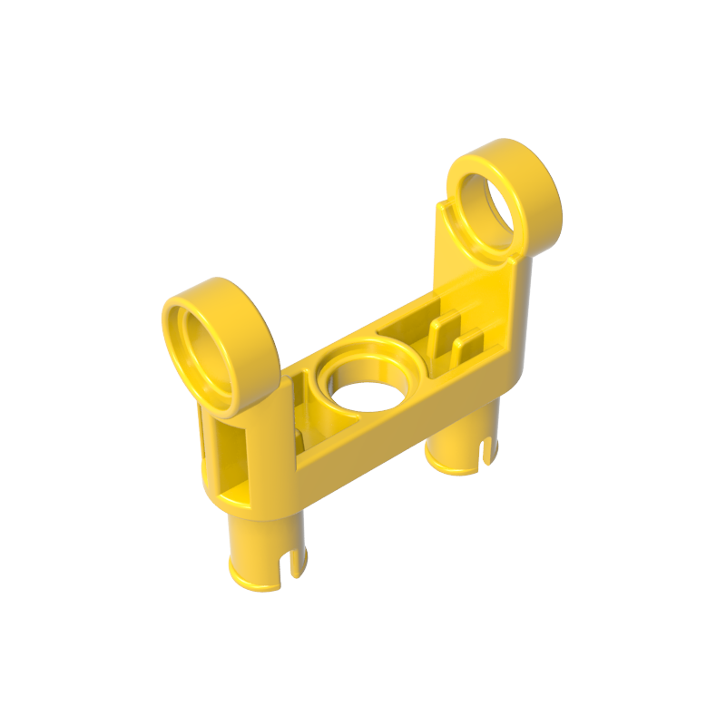Gobricks,Technic Pin Connector Toggle Joint Smooth Double with 2 Pins,48496,18171