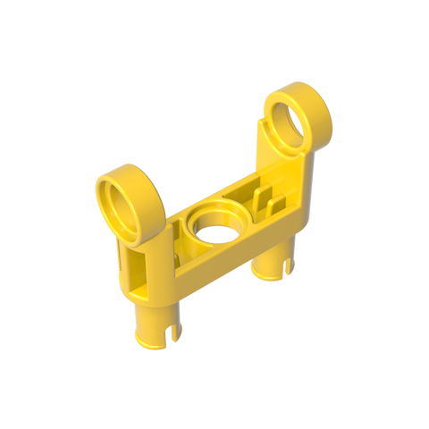 Gobricks,Technic Pin Connector Toggle Joint Smooth Double with 2 Pins,48496,18171