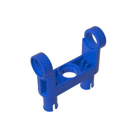 Gobricks,Technic Pin Connector Toggle Joint Smooth Double with 2 Pins,48496,18171
