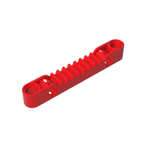 Gobricks,Technic Gear Rack 1 x 7 with Axle and Pin Holes,87761,65127