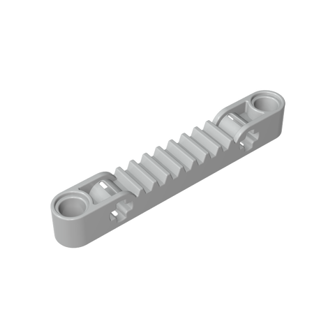 Gobricks,Technic Gear Rack 1 x 7 with Axle and Pin Holes,87761,65127