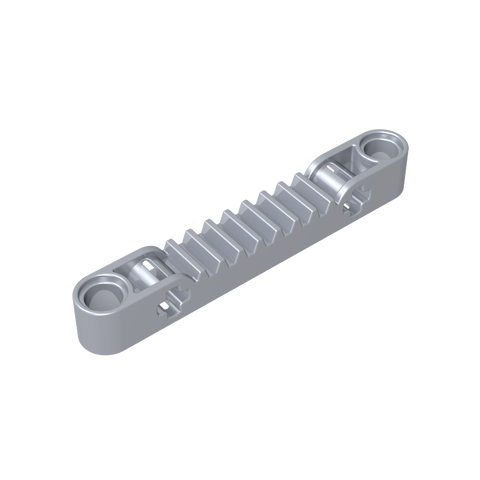 Gobricks,Technic Gear Rack 1 x 7 with Axle and Pin Holes,87761,65127