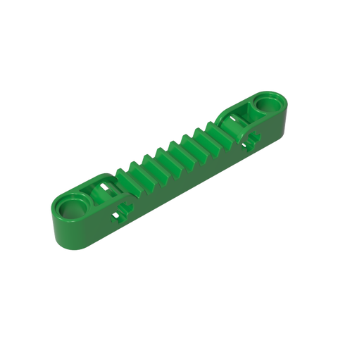 Gobricks,Technic Gear Rack 1 x 7 with Axle and Pin Holes,87761,65127
