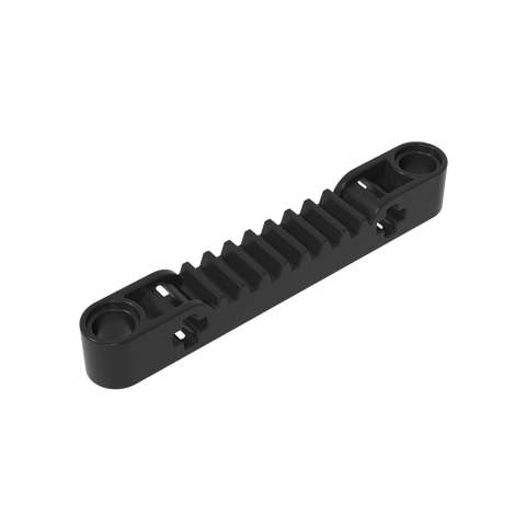Gobricks,Technic Gear Rack 1 x 7 with Axle and Pin Holes,87761,65127
