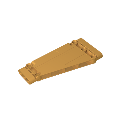 Gobricks,Technic Panel 5 x 11 x 1 Tapered,18945