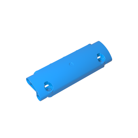 Gobricks,Technic Panel Curved 11 x 3 with 2 Pin Holes through Panel Surface,62531