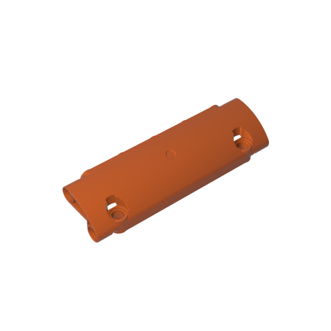 Gobricks,Technic Panel Curved 11 x 3 with 2 Pin Holes through Panel Surface,62531