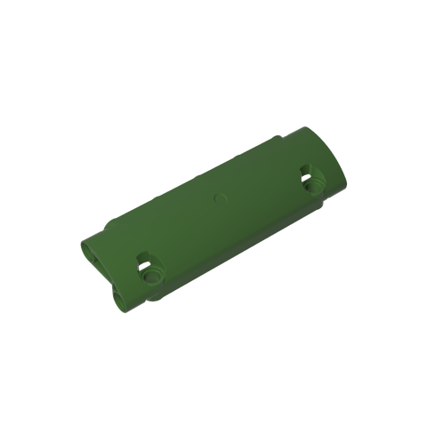 Gobricks,Technic Panel Curved 11 x 3 with 2 Pin Holes through Panel Surface,62531