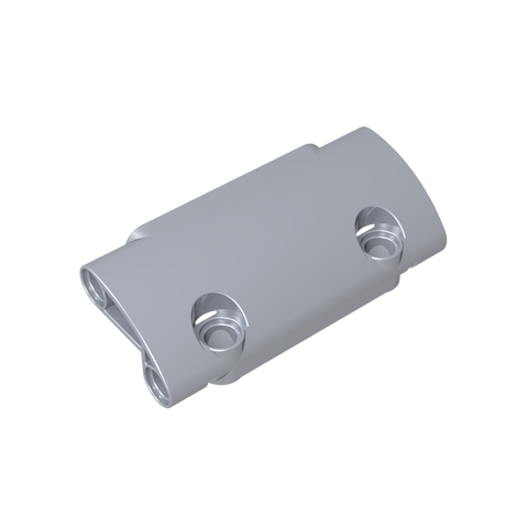 Gobricks,Technic Panel Curved 7 x 3 with 2 Pin Holes through Panel Surface,24119