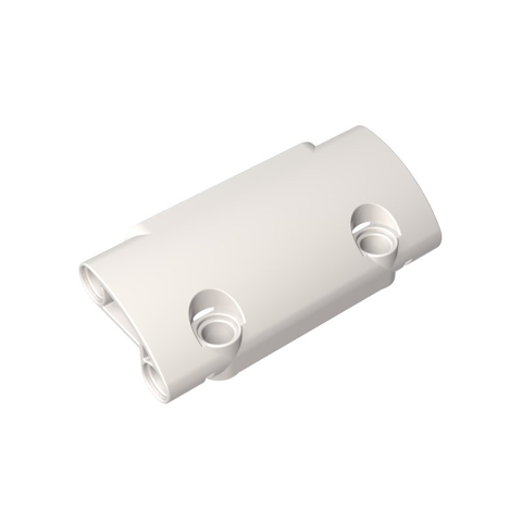 Gobricks,Technic Panel Curved 7 x 3 with 2 Pin Holes through Panel Surface,24119