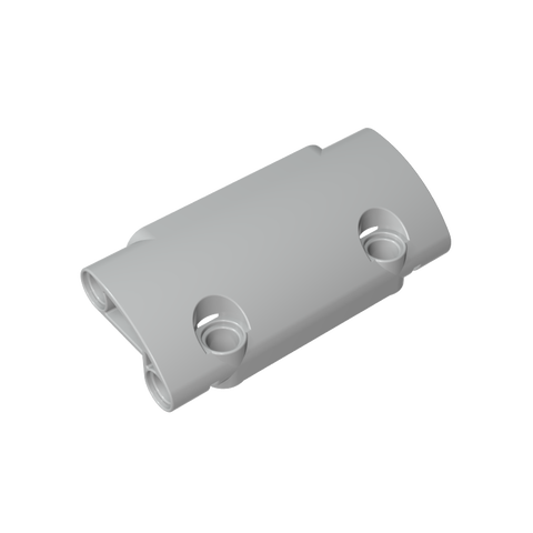 Gobricks,Technic Panel Curved 7 x 3 with 2 Pin Holes through Panel Surface,24119