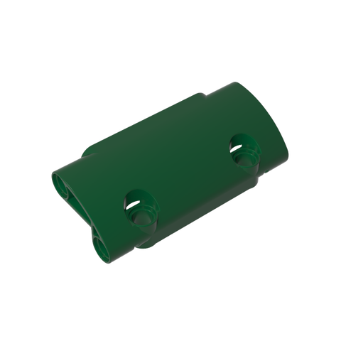 Gobricks,Technic Panel Curved 7 x 3 with 2 Pin Holes through Panel Surface,24119