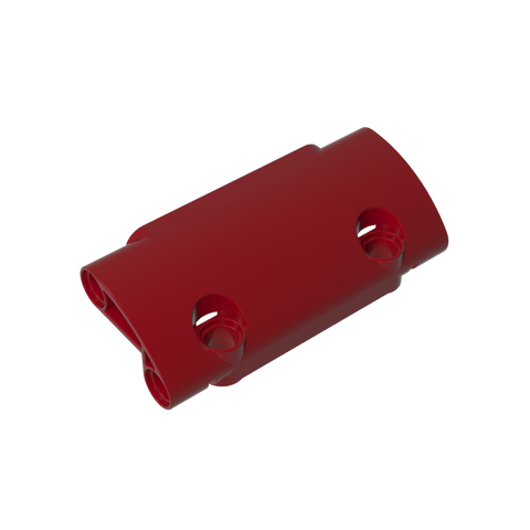 Gobricks,Technic Panel Curved 7 x 3 with 2 Pin Holes through Panel Surface,24119