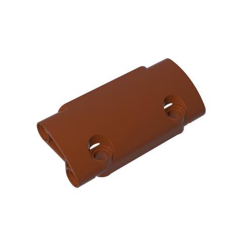 Gobricks,Technic Panel Curved 7 x 3 with 2 Pin Holes through Panel Surface,24119