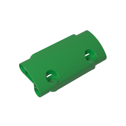 Gobricks,Technic Panel Curved 7 x 3 with 2 Pin Holes through Panel Surface,24119