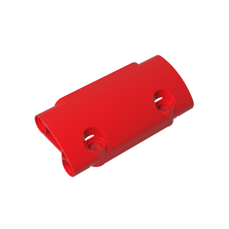 Gobricks,Technic Panel Curved 7 x 3 with 2 Pin Holes through Panel Surface,24119