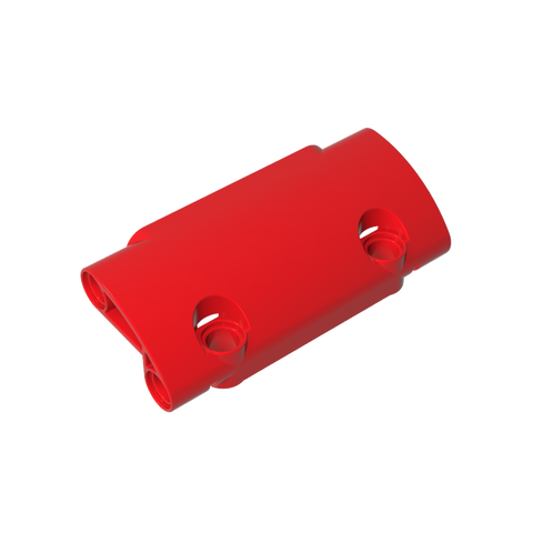 Gobricks,Technic Panel Curved 7 x 3 with 2 Pin Holes through Panel Surface,24119
