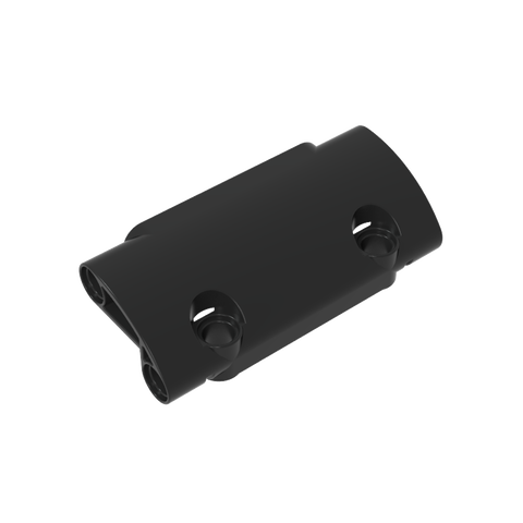 Gobricks,Technic Panel Curved 7 x 3 with 2 Pin Holes through Panel Surface,24119