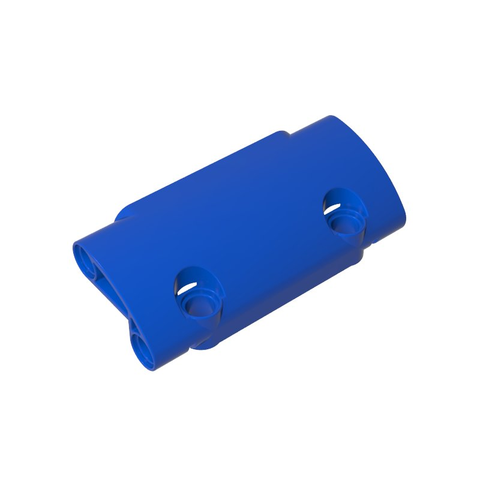 Gobricks,Technic Panel Curved 7 x 3 with 2 Pin Holes through Panel Surface,24119