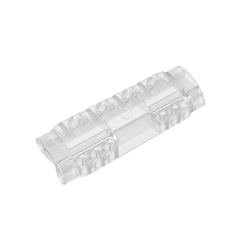 Gobricks,Technic Panel Curved 11 x 3 with 10 Pin Holes through Panel Surface,11954