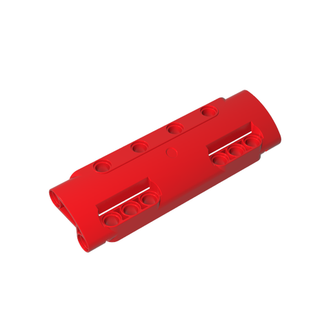 Gobricks,Technic Panel Curved 11 x 3 with 10 Pin Holes through Panel Surface,11954