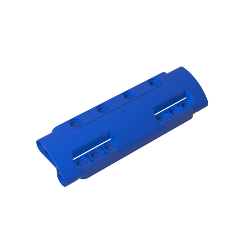 Gobricks,Technic Panel Curved 11 x 3 with 10 Pin Holes through Panel Surface,11954