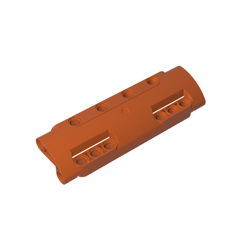Gobricks,Technic Panel Curved 11 x 3 with 10 Pin Holes through Panel Surface,11954