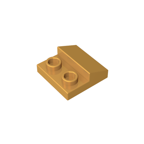 Gobricks,Slope 45 2 x 1 with 2/3 Cutout,gds1013,gds1013-2
