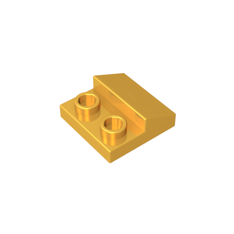 Gobricks,Slope 45 2 x 1 with 2/3 Cutout,gds1013,gds1013-2