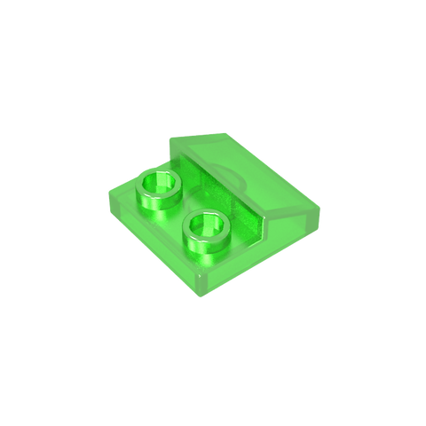 Gobricks,Slope 45 2 x 1 with 2/3 Cutout,gds1013,gds1013-2