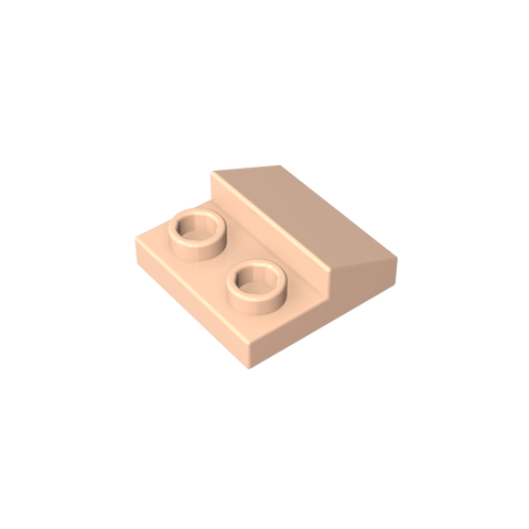 Gobricks,Slope 45 2 x 1 with 2/3 Cutout,gds1013,gds1013-2